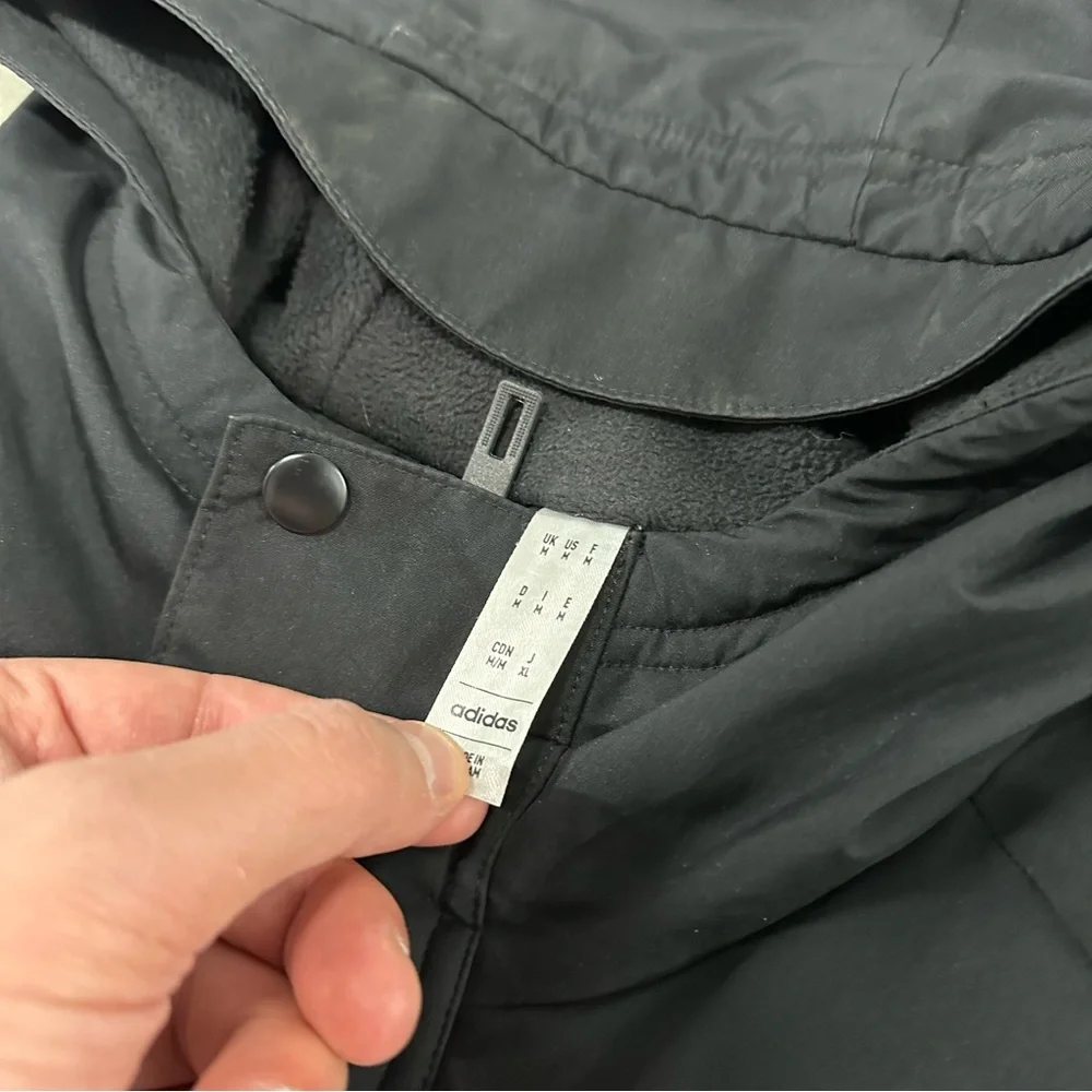 ADIDAS‎ Men's Medium Stadium Parka Jacket Rutgers